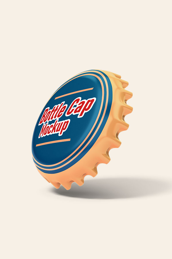 Bottle Cap Mock Up By Brand Agency- Best Graphic Design Services In India, Africa, and Mozambique.